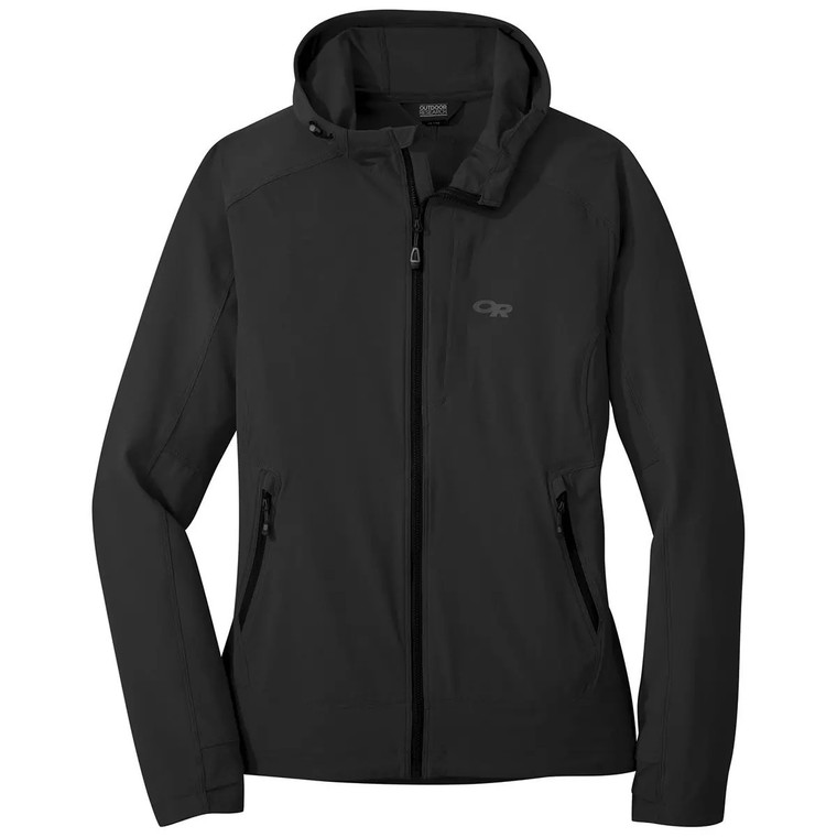 Outdoor Research Women's Ferrosi Hooded Jacket Black