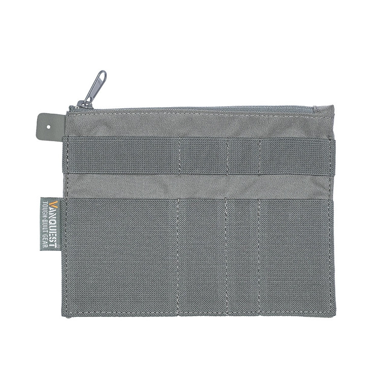 Vanquest Sticky Admin Pouch 5X7 Wolf Grey 