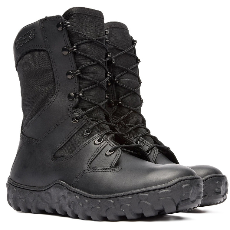 Rocky S2V Predator Waterproof Side Zip Military Tactical Boot Black