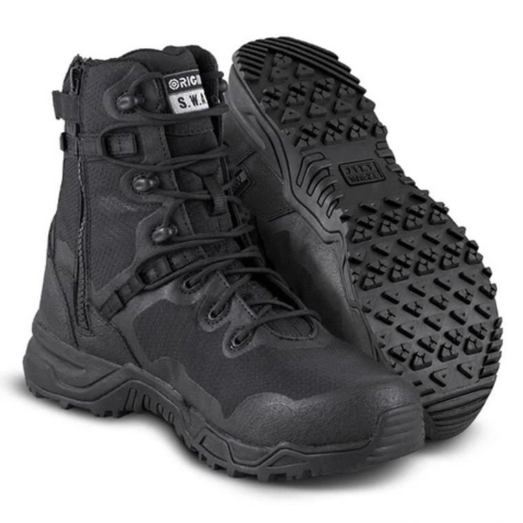 Original S.W.A.T. Alpha Fury Side Zip Boot Black