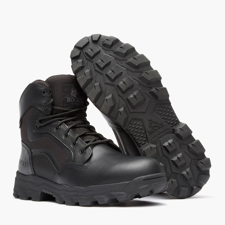 Rocky Alpha Force Lite 6” Public Service Boot Black RKD0141