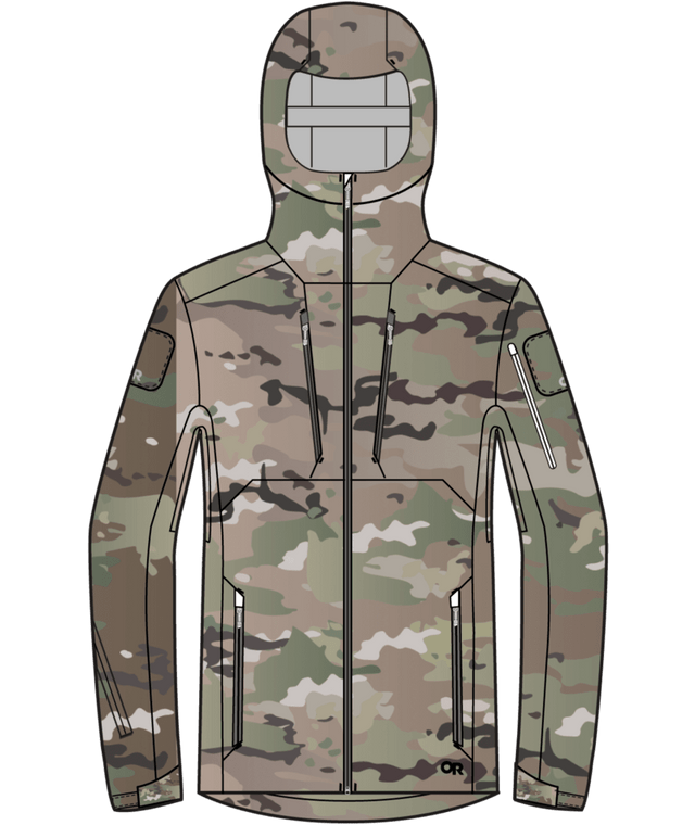 Outdoor Research Allies Mountain II Jacket MultiCam