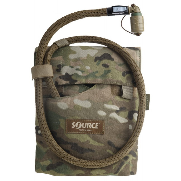 Source Kangaroo 1 Liter Bladder w/ Pouch Collapsible Canteen 33 oz Multicam
