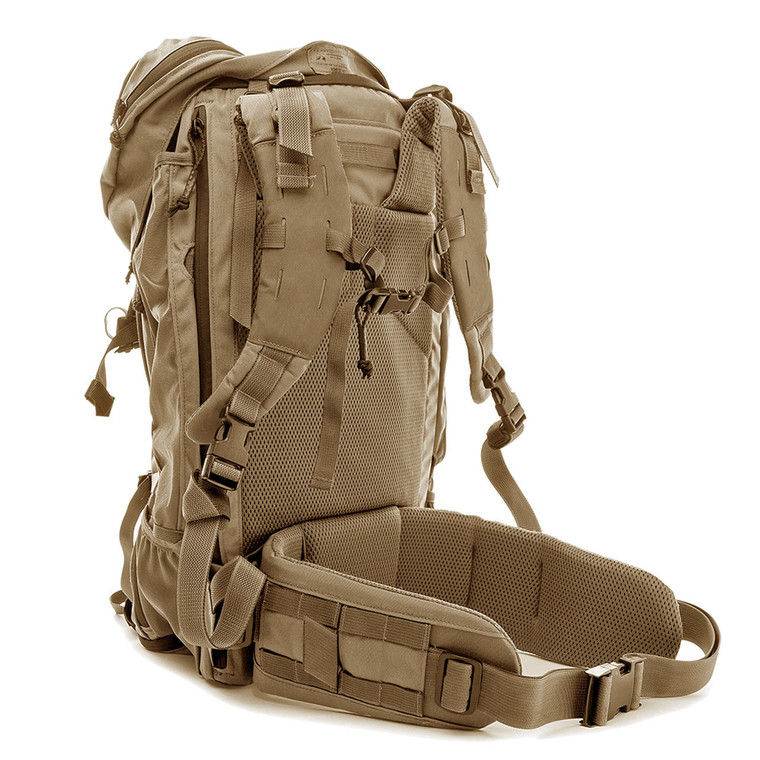 Eagle Industriesปอกระเจาภูมิประเทศป่าRuck Pack USAทำโคโยตี้บราวน์