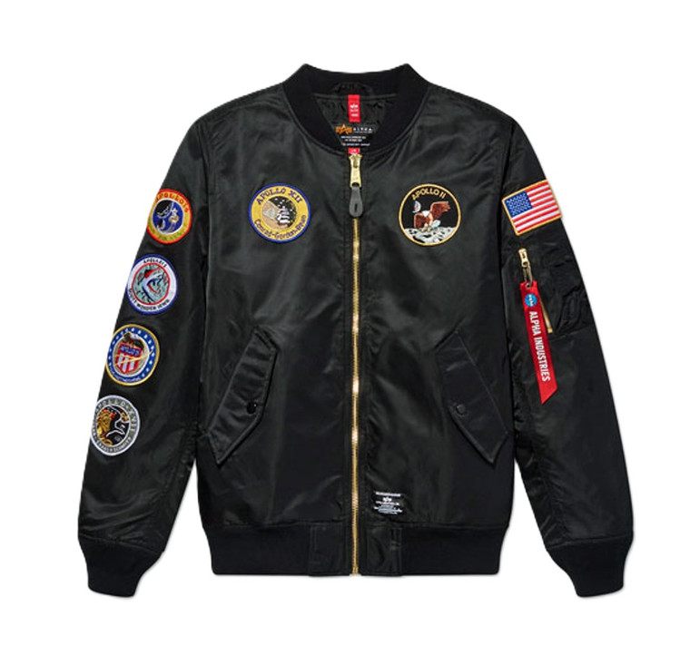 Alpha Industries l-2b アポロ gen ii フライト ジャケット ブラック