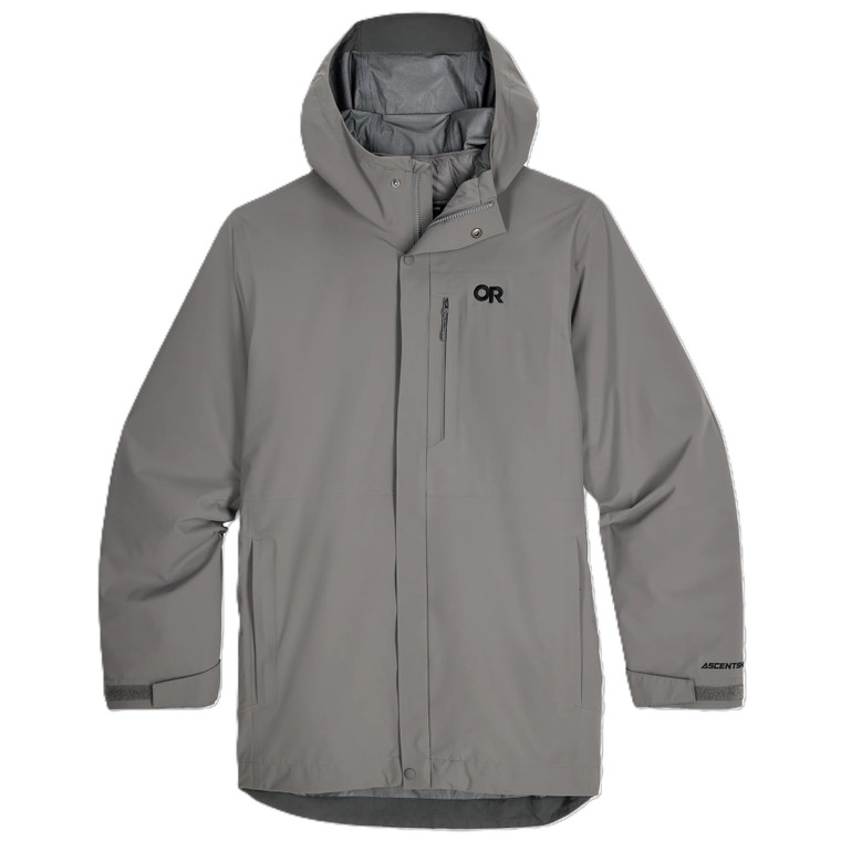 Outdoor Research Men's Foray 3-in-1 Parka AscentShell Dry 3L Wolf Grey