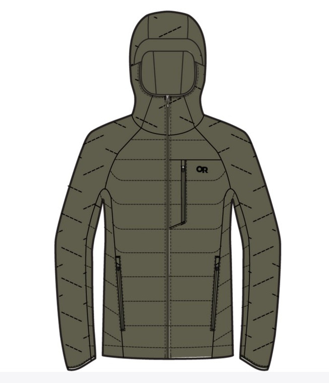 Outdoor Research Men's SuperStrand XT Hoodie Ranger Green