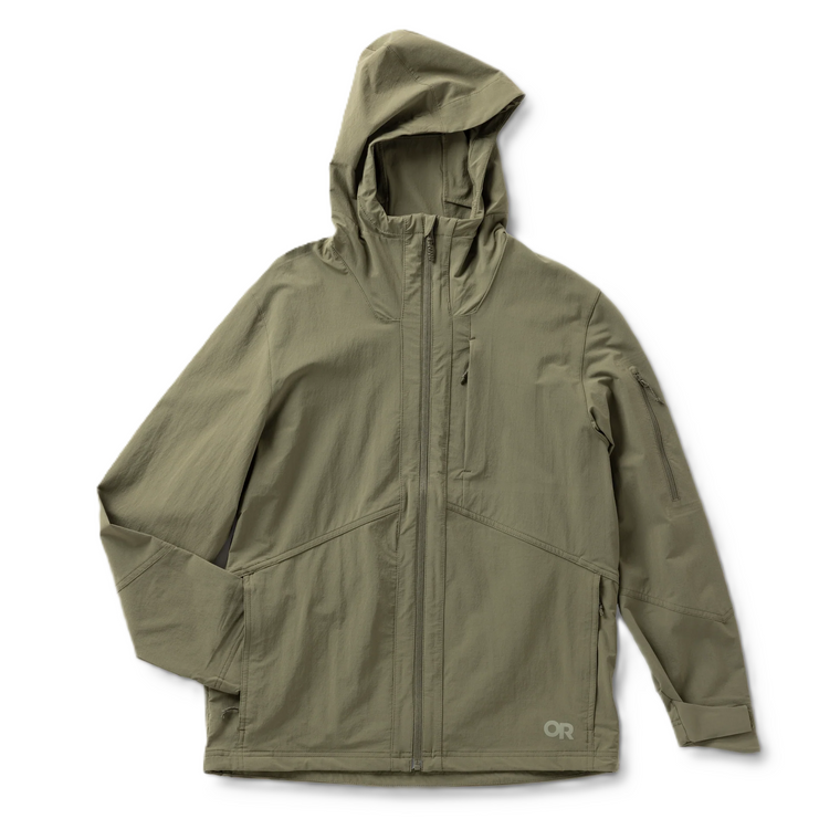 Outdoor Research Men's Solstice Softshell Jacket Ranger Green Combat Fit
