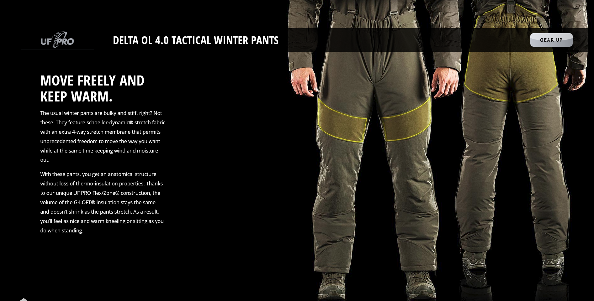 Tactical Insulated Pants, Keep warm in extreme cold