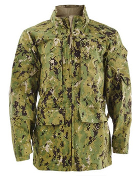 US Navy NWU Gore-tex Parka Type III AOR Digital Woodland Camo