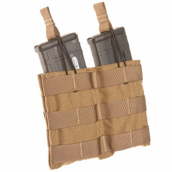 Speed Rifle Pouch Tac Shield Double Speed Load M4-AR15 Rifle Molle Pouch Coyote Brown USA ...