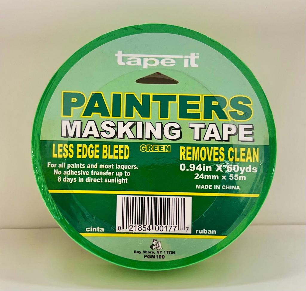 Painters Masking Tape Green .94" x 60yd