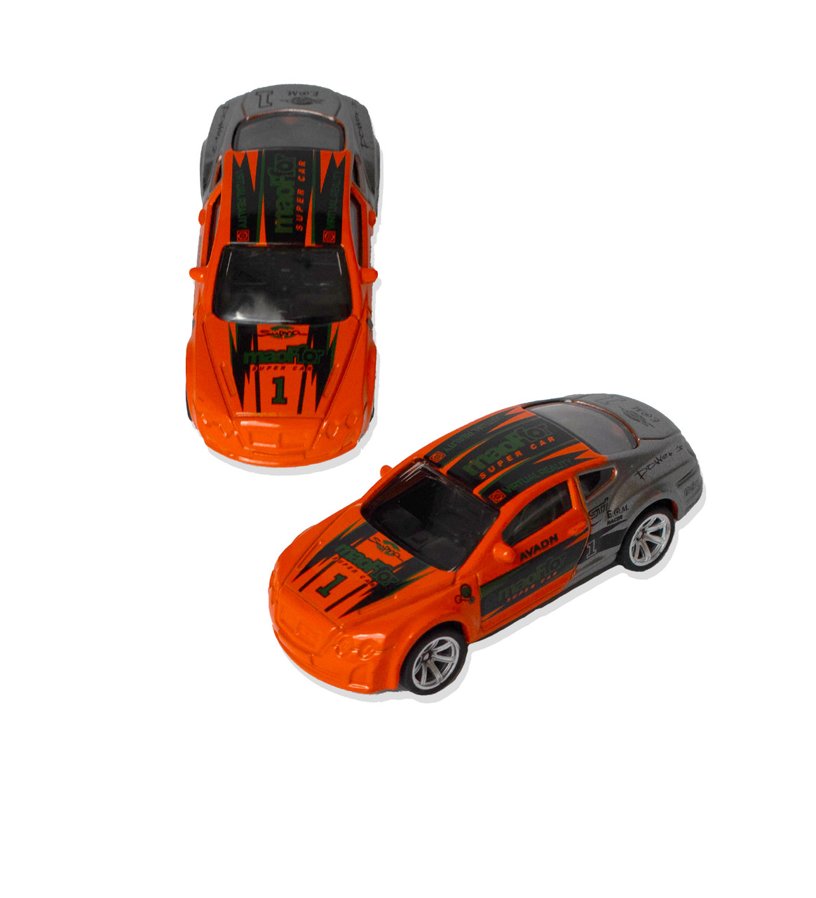 Hot Wheels 6-Car Pack - 1:64 Scale Mini Vehicles with Authentic