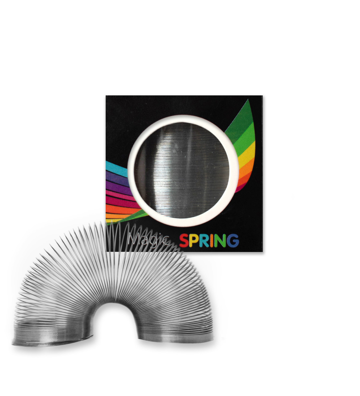 Magic Slinky Toy – Long & Stretchy Metal Coil