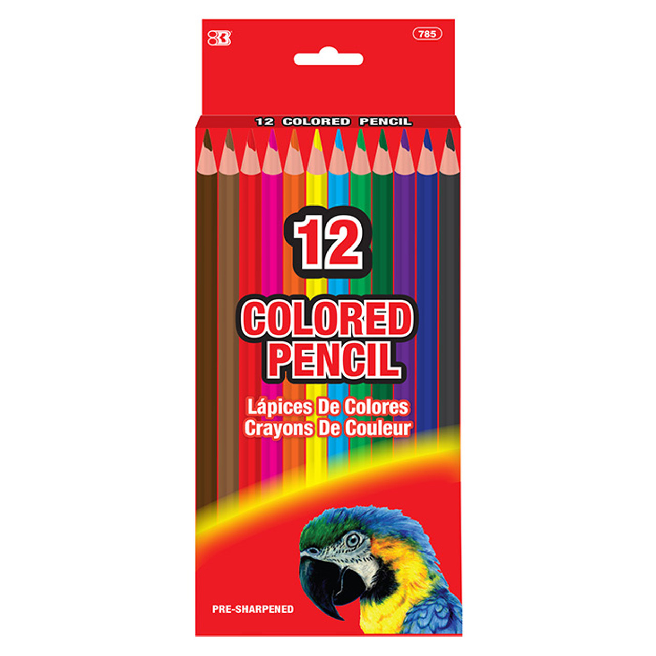 Valor Products Colored Pencils, Pre-sharpened