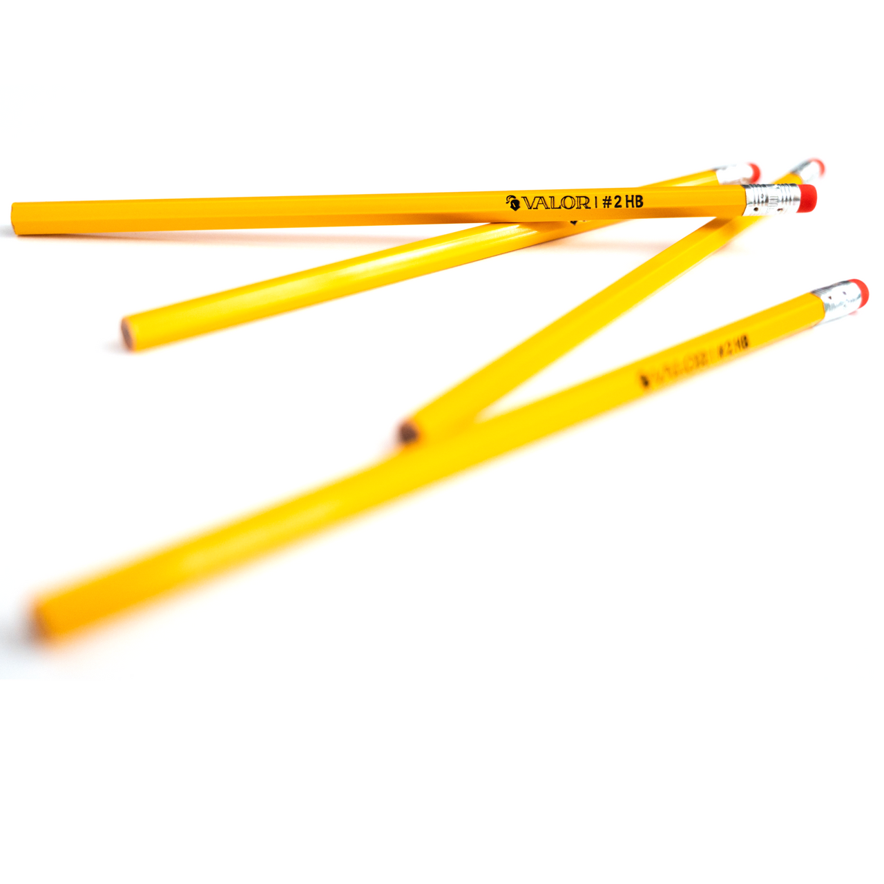 Wholesale 12 ct #2 Yellow Wooden Pencils with Eraser Pack YELLOW
