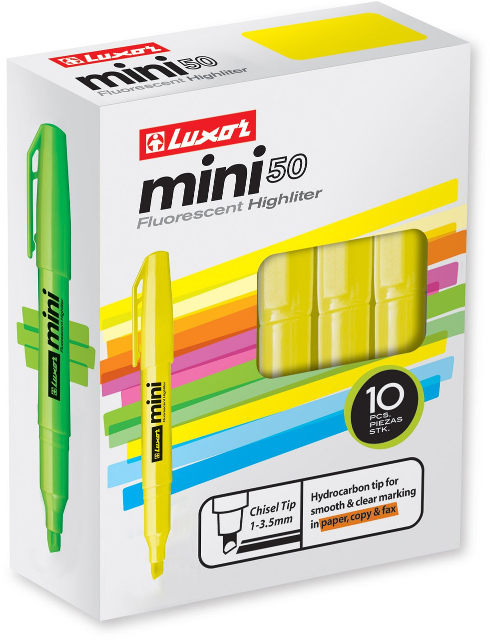 Mini Highlighter 10Pk