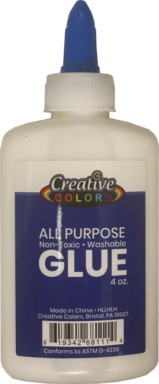 Creative Colors Glue - 4Oz - Applicator Bottle