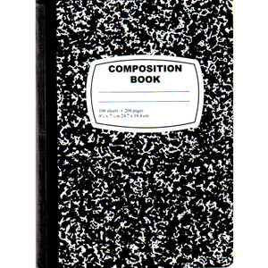 100 sheets wide-ruled composition notebook cover 100 sheets wide-ruled composition notebook cover