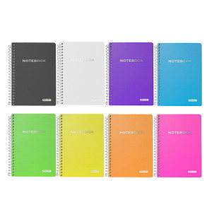 BAZIC 100 Ct. 5" X 7" Poly Cover Personal / Assignment Spiral Notebook BAZIC 100 Ct. 5" X 7" Poly Cover Personal / Assignment Spiral Notebook