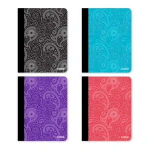 BAZIC C/R 100 Ct. Paisley Composition Book, 48 units per case