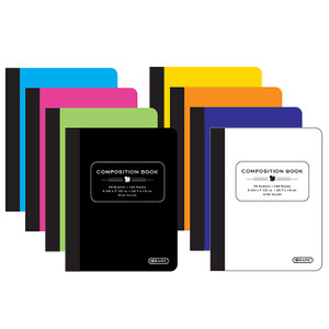 BAZIC W/R 70 Ct. Poly Cover Composition Book BAZIC W/R 70 Ct. Poly Cover Composition Book