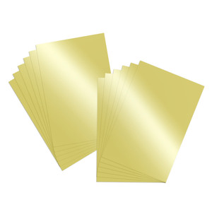 BAZIC 22" X 28" Metallic Gold Poster Board, 25 units per case