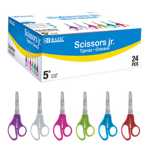 BAZIC 5" Blunt Tip School Scissors (BULK) BAZIC 5" Blunt Tip School Scissors (BULK)
