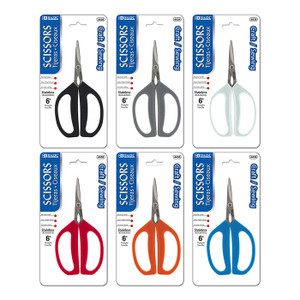 BAZIC 6" Craft / Sewing Stainless Steel Scissors BAZIC 6" Craft / Sewing Stainless Steel Scissors