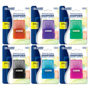 BAZIC Single Side Hole Sharpener w/ Receptacle BAZIC Single Side Hole Sharpener w/ Receptacle
