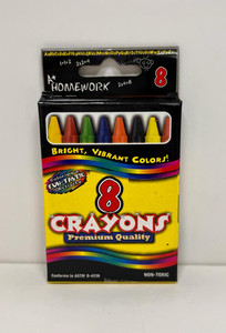 Crayons - 8 pk - Boxed - Asst. Colors Crayons - 8 pk - Boxed - Asst. Colors