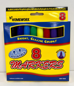 Wholesale Markers 20-Pack (case of 100) - Bulk School Supplies —