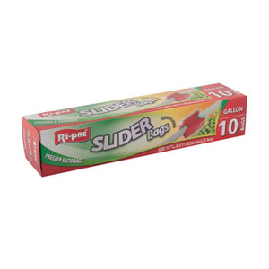 Storage Bags 10Ct Gallon Slider Seal Storage Bags 10Ct Gallon Slider Seal