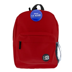 BAZIC 17" Classic Burgundy Backpack, 12 units per case