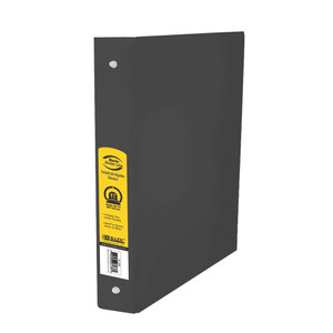 BAZIC 1.5" Black 3-Ring Binder w/ 2-Pockets BAZIC 1.5" Black 3-Ring Binder w/ 2-Pockets
