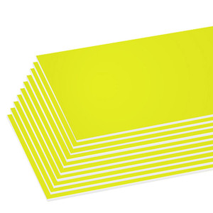 BAZIC 20" X 30" Fluorescent Yellow Foam Board BAZIC 20" X 30" Fluorescent Yellow Foam Board