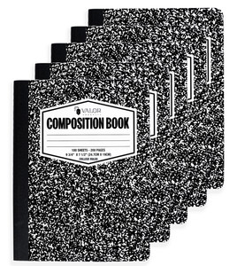 Valor Composition Book College Ruled  100 Sheets 9.75" x 7.5", 48 units per case Valor Composition Book College Ruled  100 Sheets 9.75" x 7.5", 48 units per case
