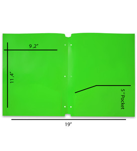Valor Products 2 Pocket Assorted Color (White, Green, Black, Blue, Red, Yellow) Poly Portfolios, 48 units per case Valor Products 2 Pocket Assorted Color (White, Green, Black, Blue, Red, Yellow) Poly Portfolios, 48 units per case