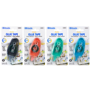 BAZIC 8.4 mm x 8 m Permanent Dots Glue Tape BAZIC 8.4 mm x 8 m Permanent Dots Glue Tape