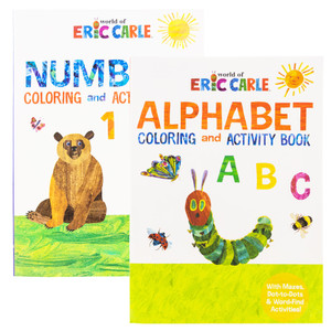 Eric Carle Coloring & Activity Book Set, 48 units per case