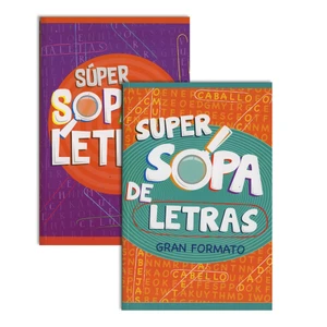 Spanish Big Print Find-A-Word II Puzzle Book - 2 Pack, 48 units per case