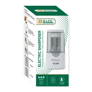 Electric Pencil Sharpener for Standard/Jumbo Pencils, 12 units per case