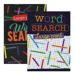 Find A Word Puzzles Book - Brain Teasing Word Search, 48 units per case