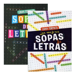 Spanish Find A Word Puzzle Book V - Brain Teasing, 48 units per case