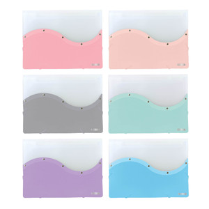 Two Tone Letter Size Document Case - Durable PP, 12 units per case