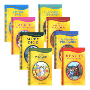 Treasury of Illustrated Classics Hardcover Storybooks Set of 8, 48 units per case