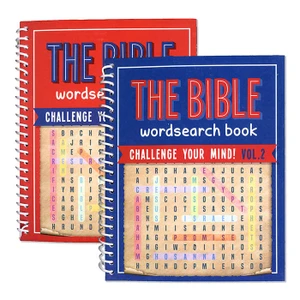 Spiral Bible Puzzle Books - Wordsearch, 48 units per case