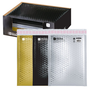 10.5x15 Metallic Bubble Mailers (#5), 24 units per case