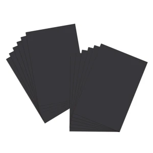 22" x 28" Black Poster Board, 25 units per case
