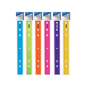 BAZIC 12" (30cm) Jeweltones Color Ruler, 24 units per case BAZIC 12" (30cm) Jeweltones Color Ruler, 24 units per case